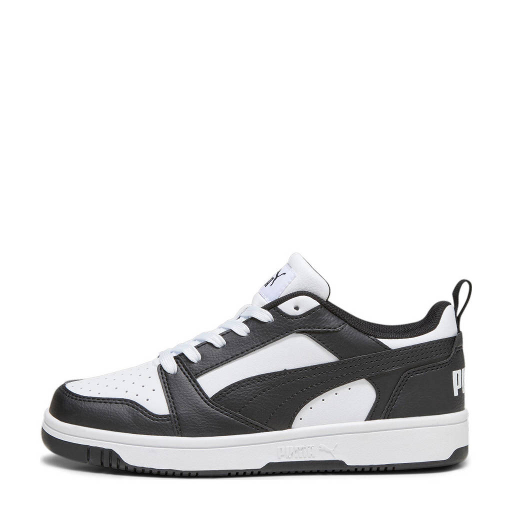 Puma Puma Rebound V6 Lo Jr V6 Lo sneakers wit/zwart
