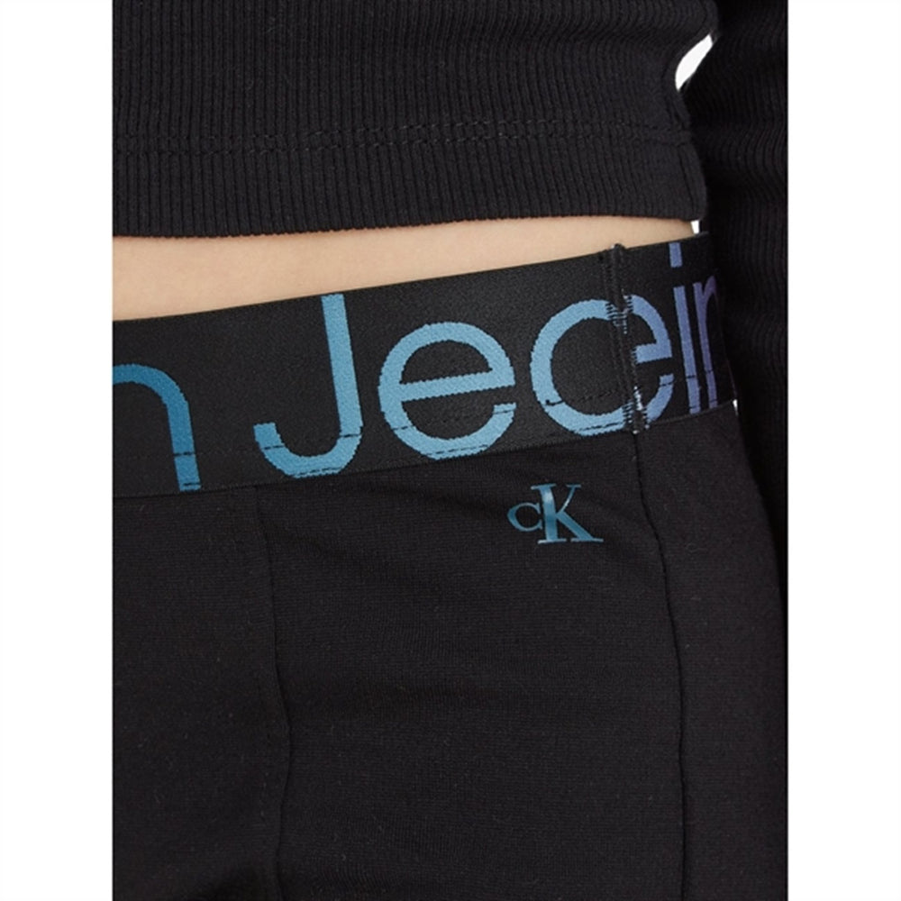 Køb Calvin Klein Punto Tape Flare Bukser Ck Black