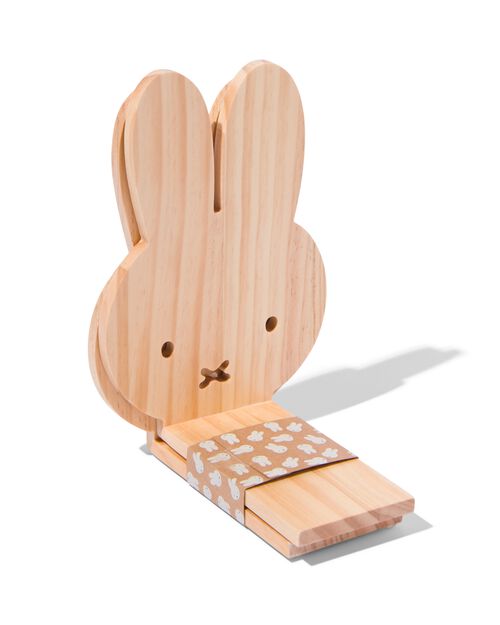 2 serre-livres en bois Miffy