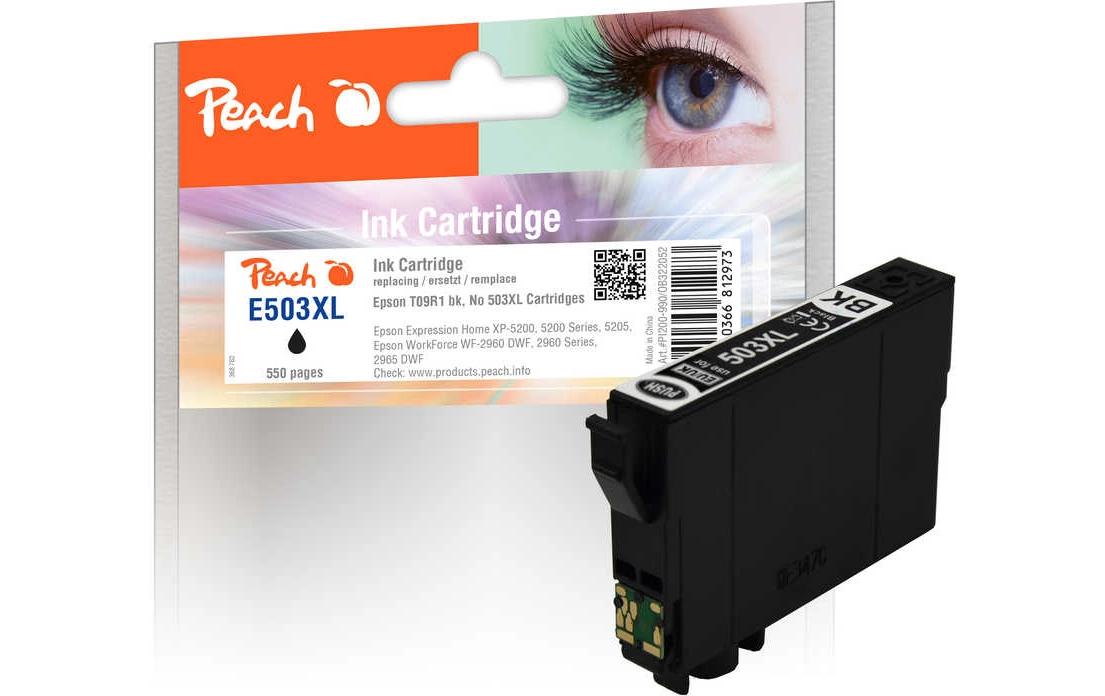 Tinte Epson T09R1 No 503XLBK BlackDruckerpatrone, Schwarz