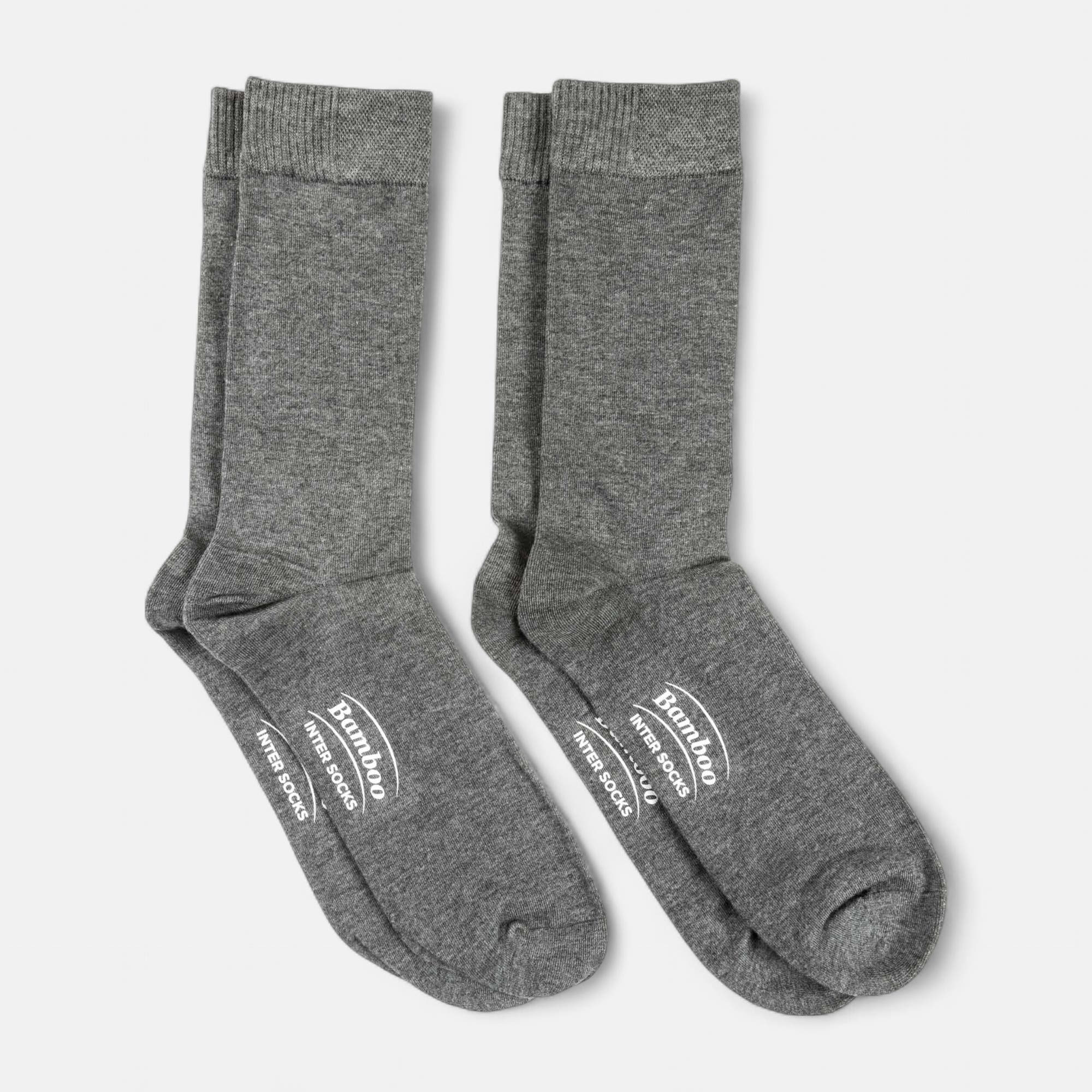 Chaussettes Homme gris moyen