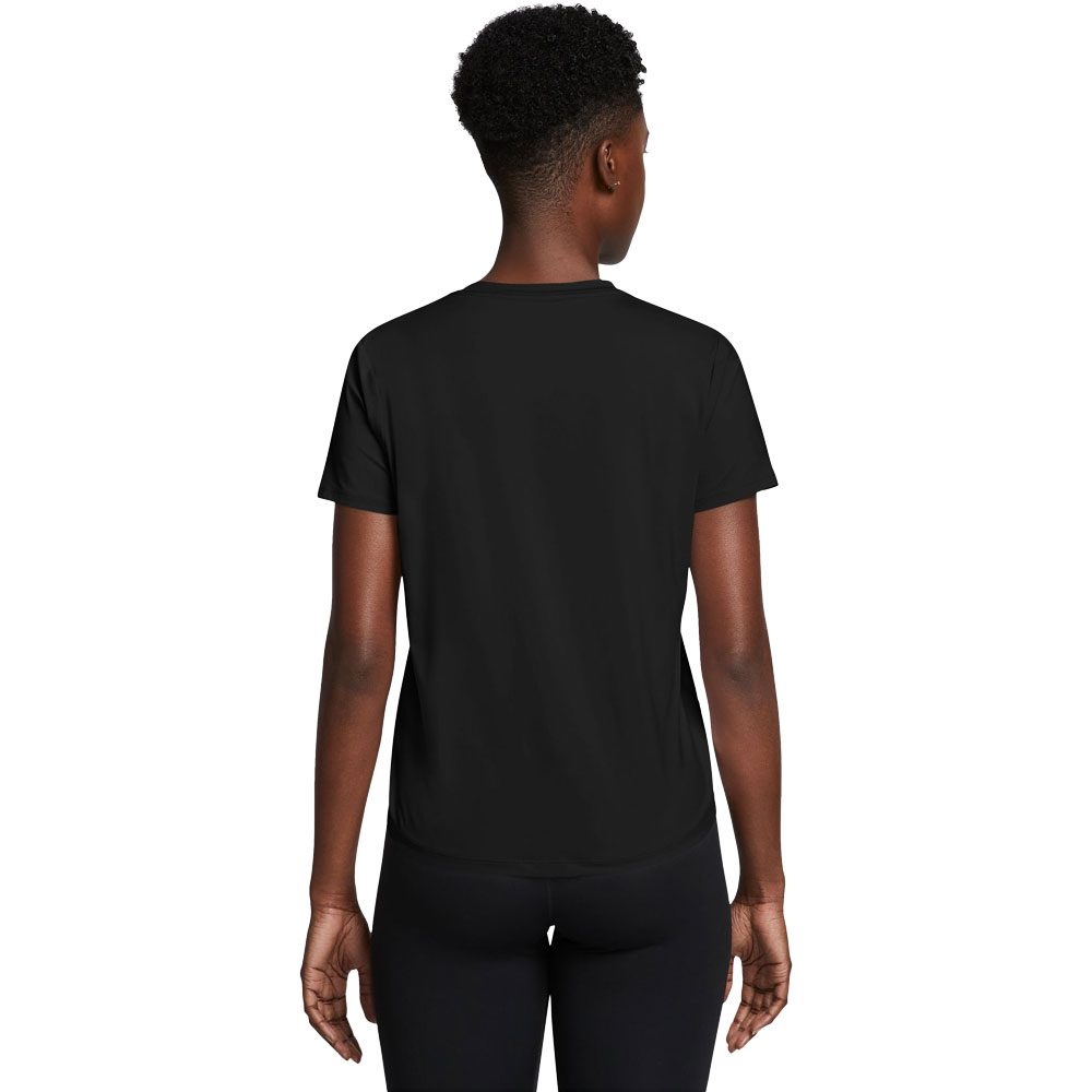 Nike One Classic Dri-Fit T-Shirt Damen schwarz