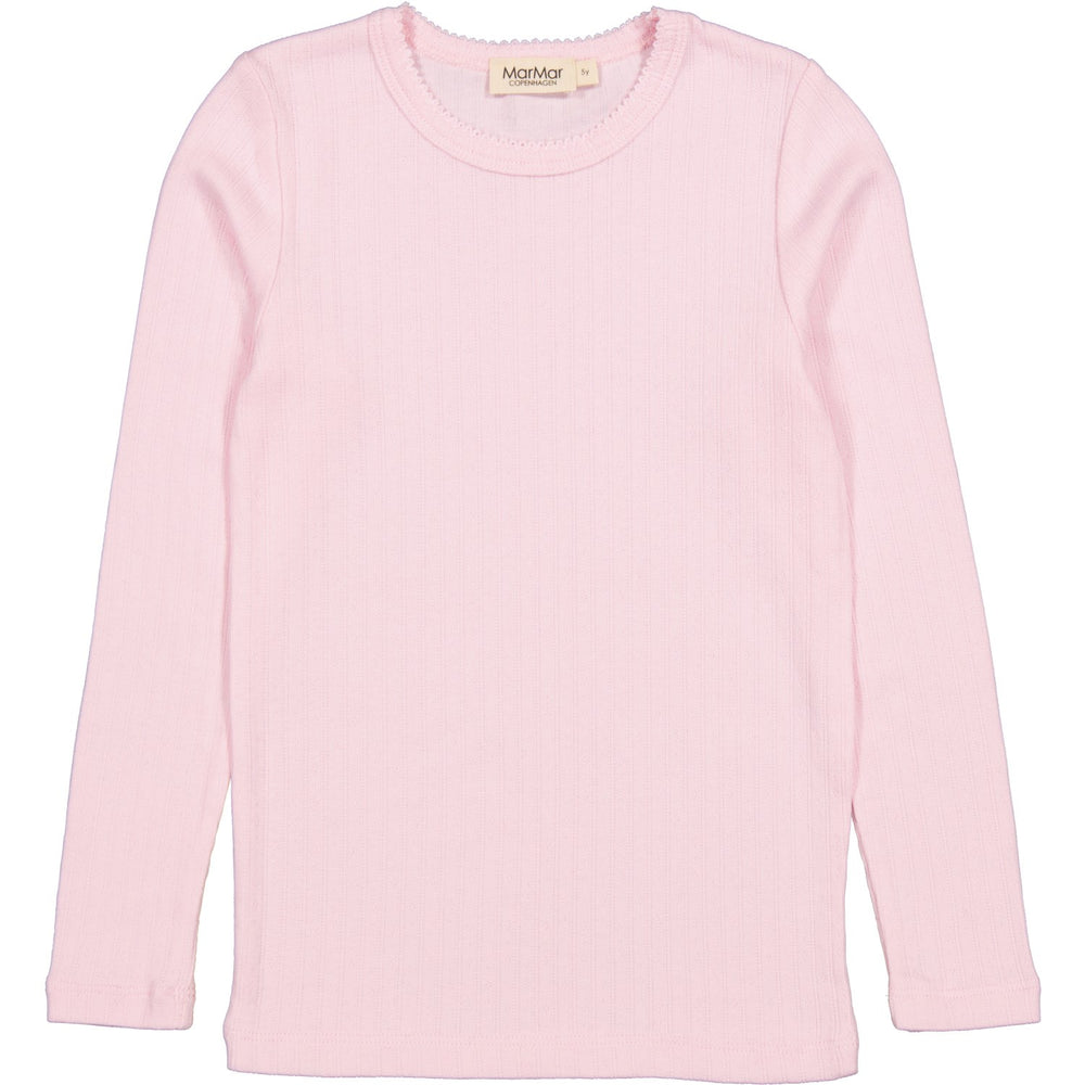 Køb MarMar Modal Pointelle Cotton Candy Tamra Bluse
