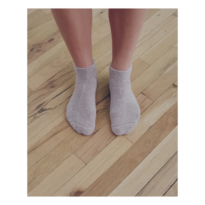 Baserange Chaussettes Jersey Coton | Beige Nude