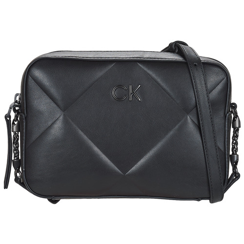 Calvin Klein Jeans - RE-LOCK QUILT CAMERA BAG - Noir