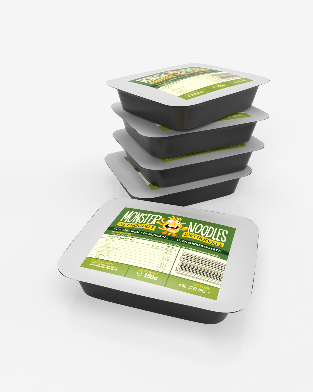 Monster Miracle Noodles 150g (5-pack)