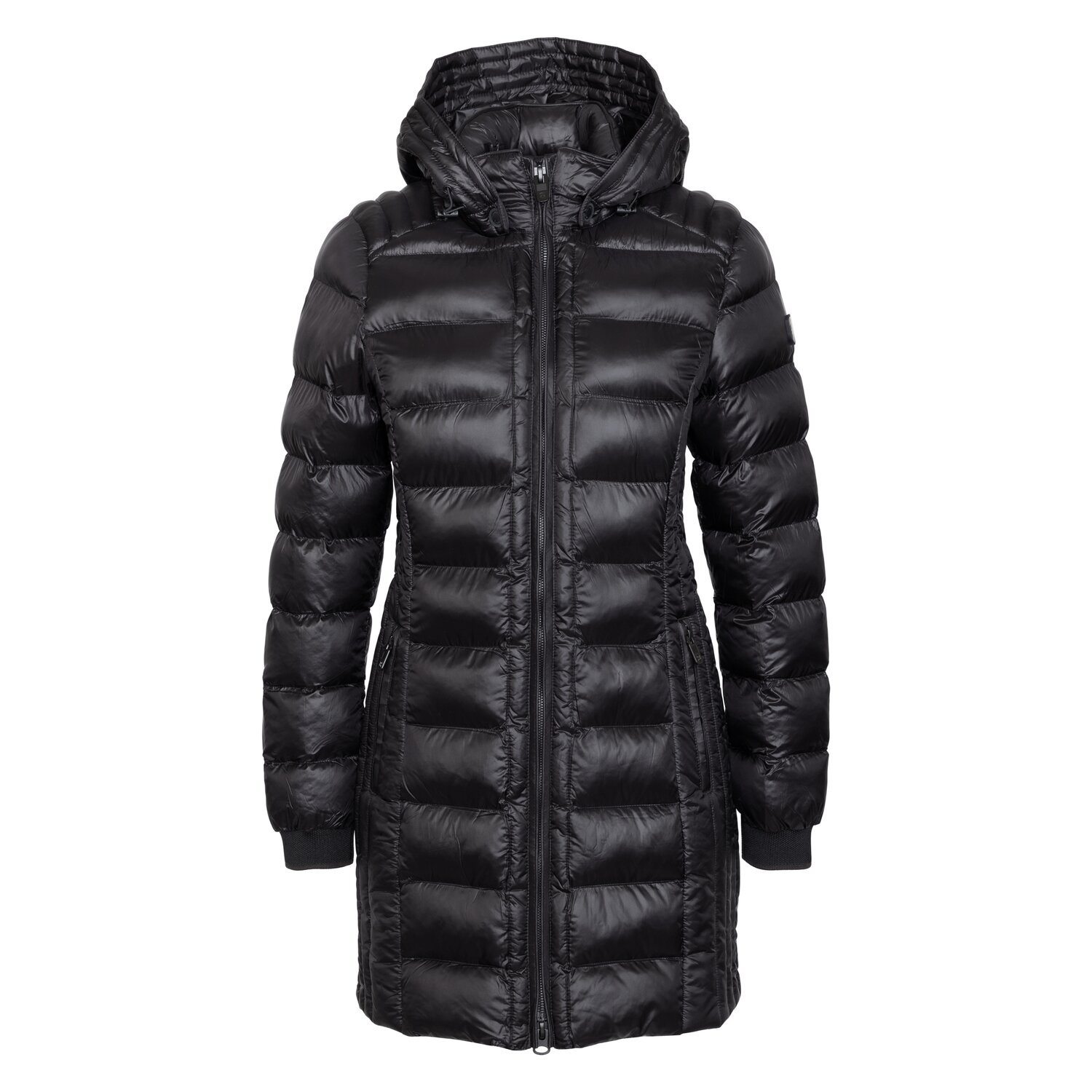 WELLENSTEYN Damenjacke Highclass Long - schwarz - XXL
