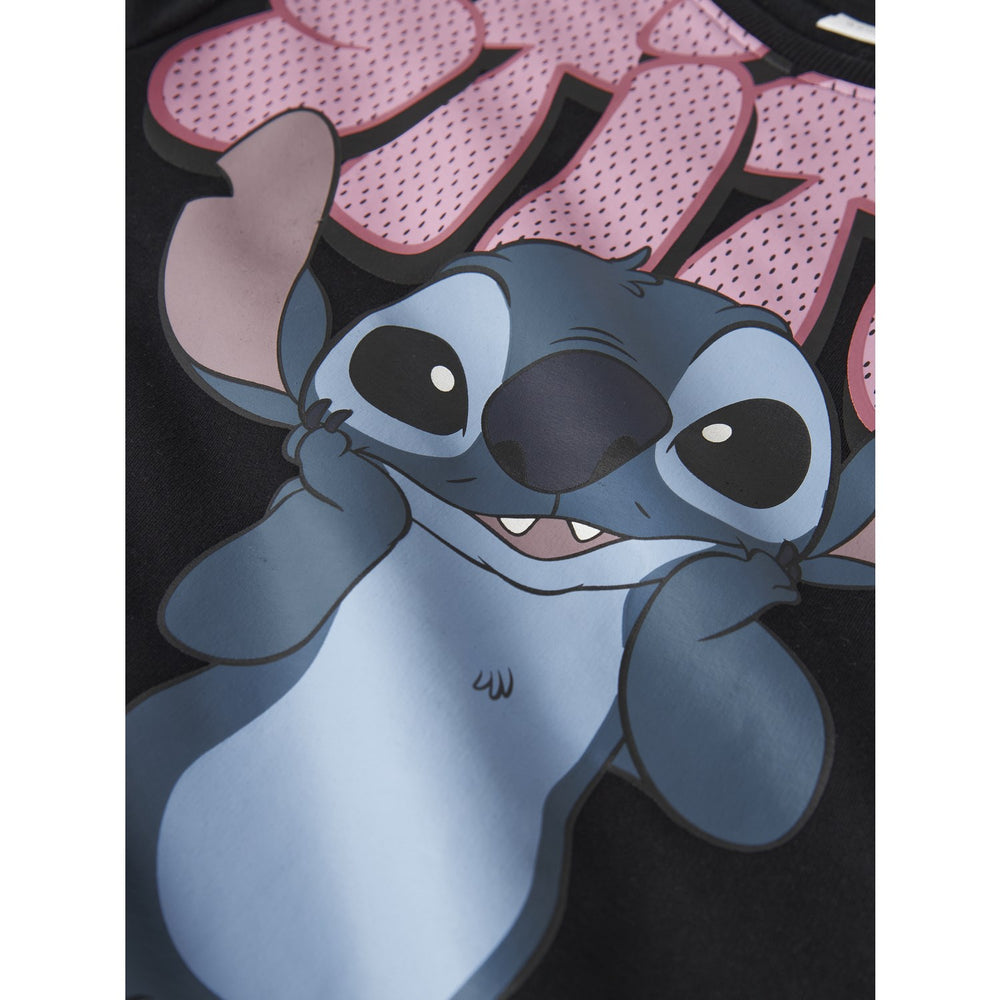 Køb Name It Black Nkfodimi Stitch Rlx Sweat Bru Wdi