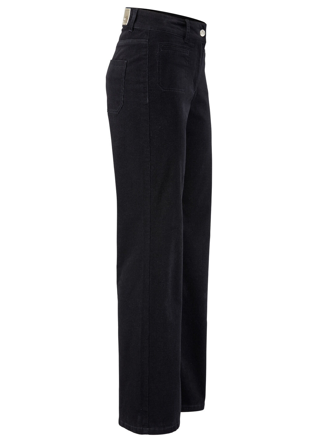 Cordhose mit weitem Beinverlauf