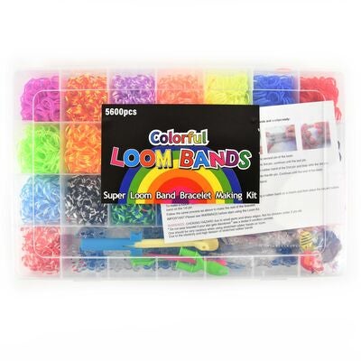 Robetoy Loom Bands 5600 Deler