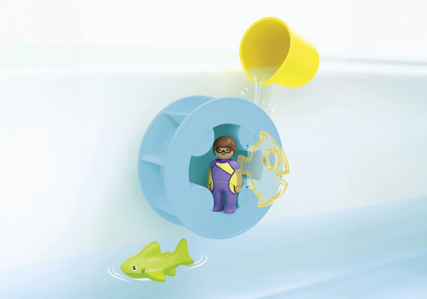 Playmobil - Vandhjulet med babyhaj (71688)