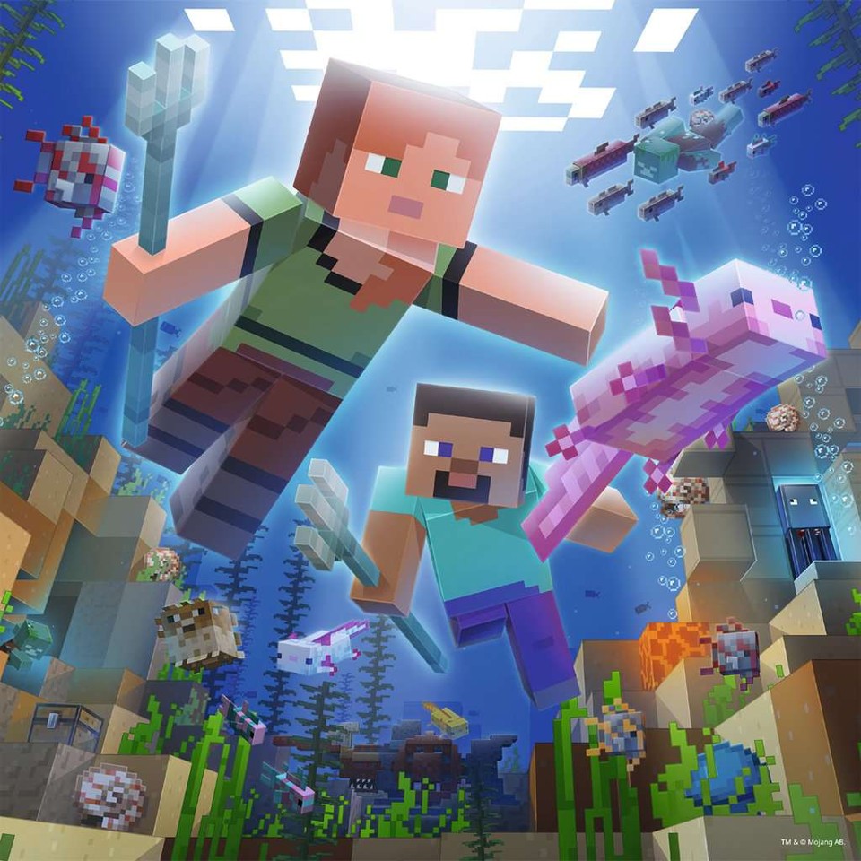 Ravensburger - Minecraft Biomes 3x49p