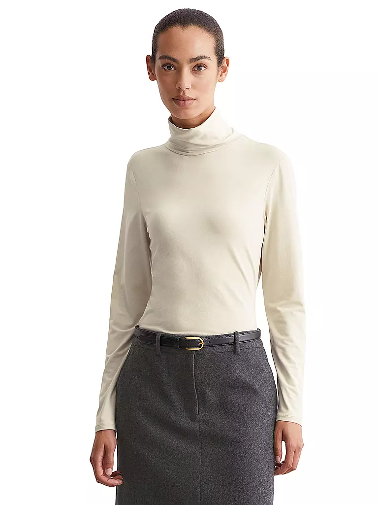 MARC O'POLO Rollkragenpullover beige