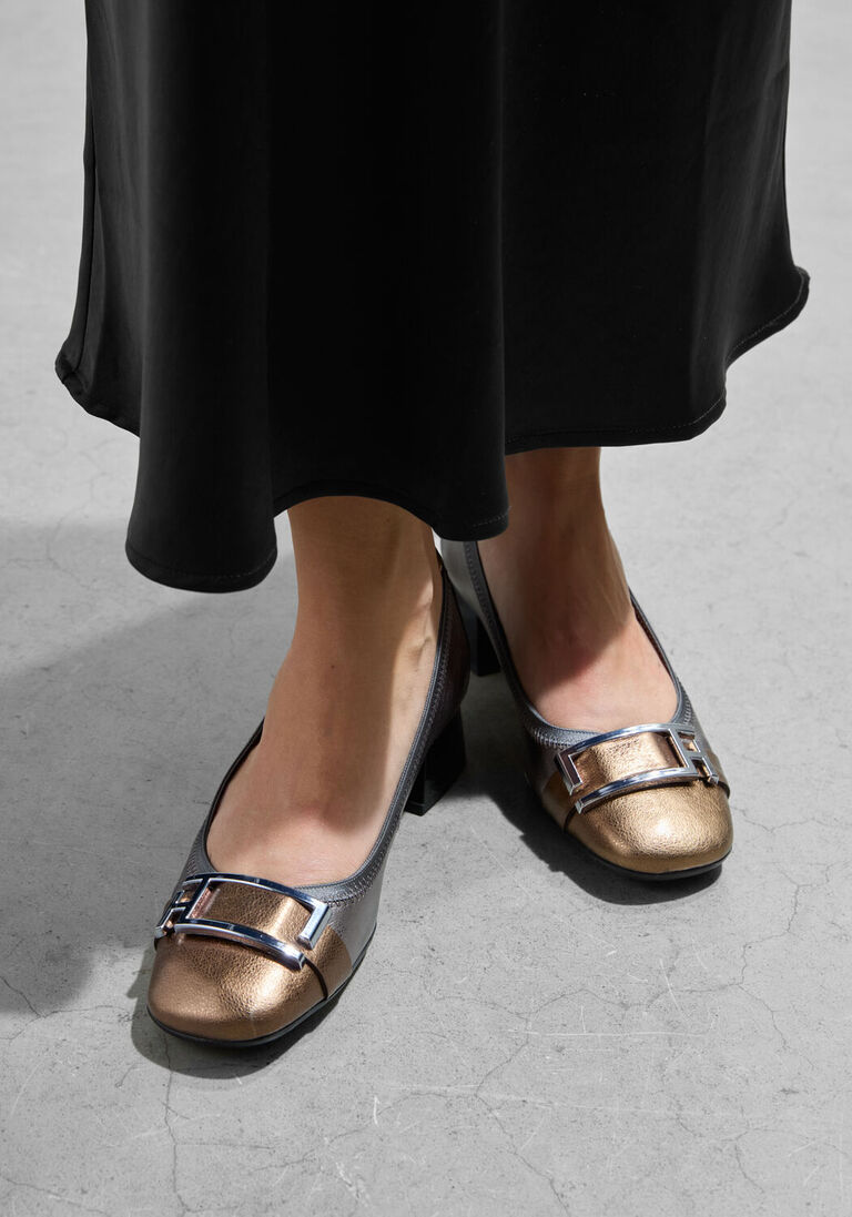 zilveren hispanitas ballerina's chi243670 met