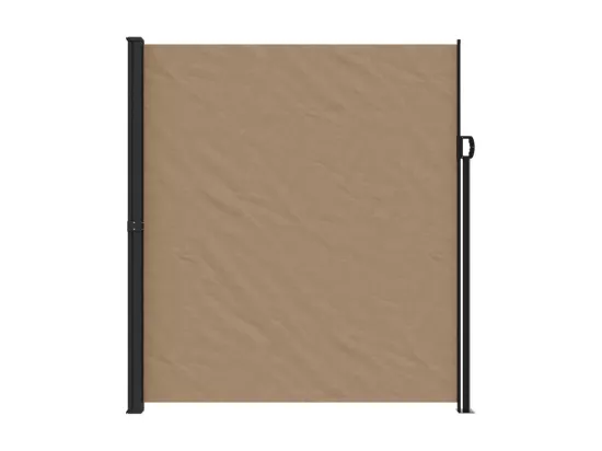 Auvent latéral rétractable taupe 220x300