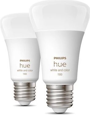 Philips - Hue Standaardlamp - Wit en Gekleurd - 2-pack - E27 - 1100lm