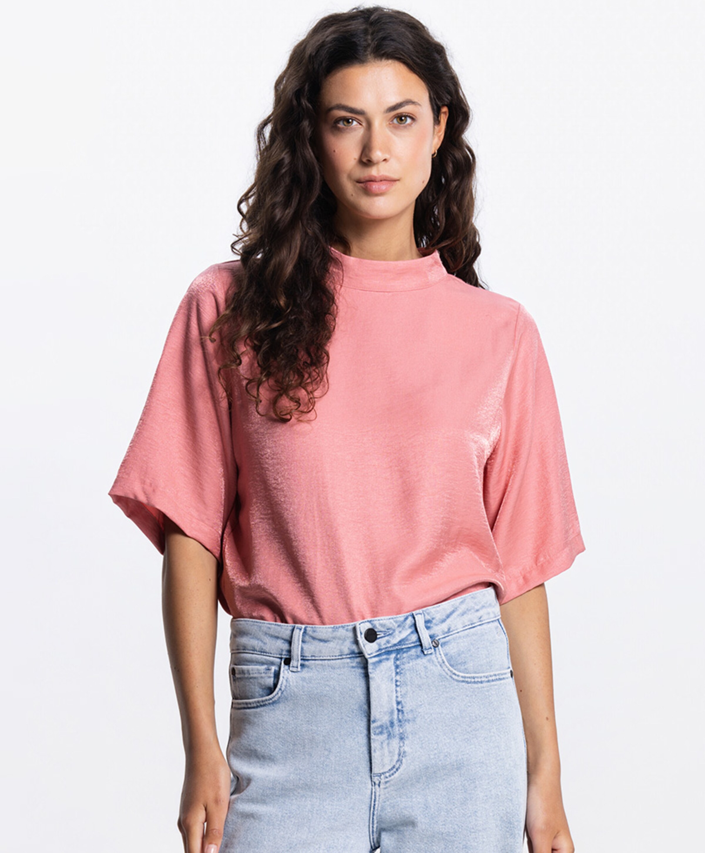 JANSEN Amsterdam Dames top roze