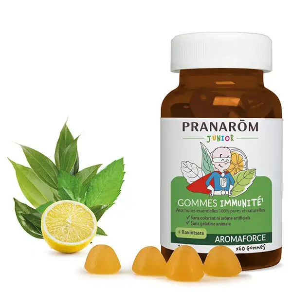 Pranarom Aromaforce Junior Immunity Gummies 60 unidades