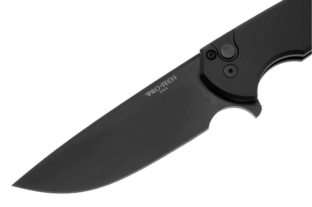 Pro-Tech Mordax MX103 DLC MagnaCut, Solid Black Aluminum zakmes