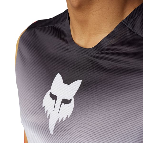 Maillot VTT FOX FLEXAIR LS JERSEY NOVAH BLACK/WHITE