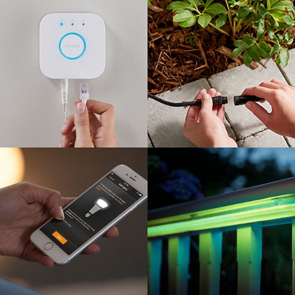 TRÅDLØST BELYSNINGSSYSTEM PHILIPS HUE UTENDØRS 5M
