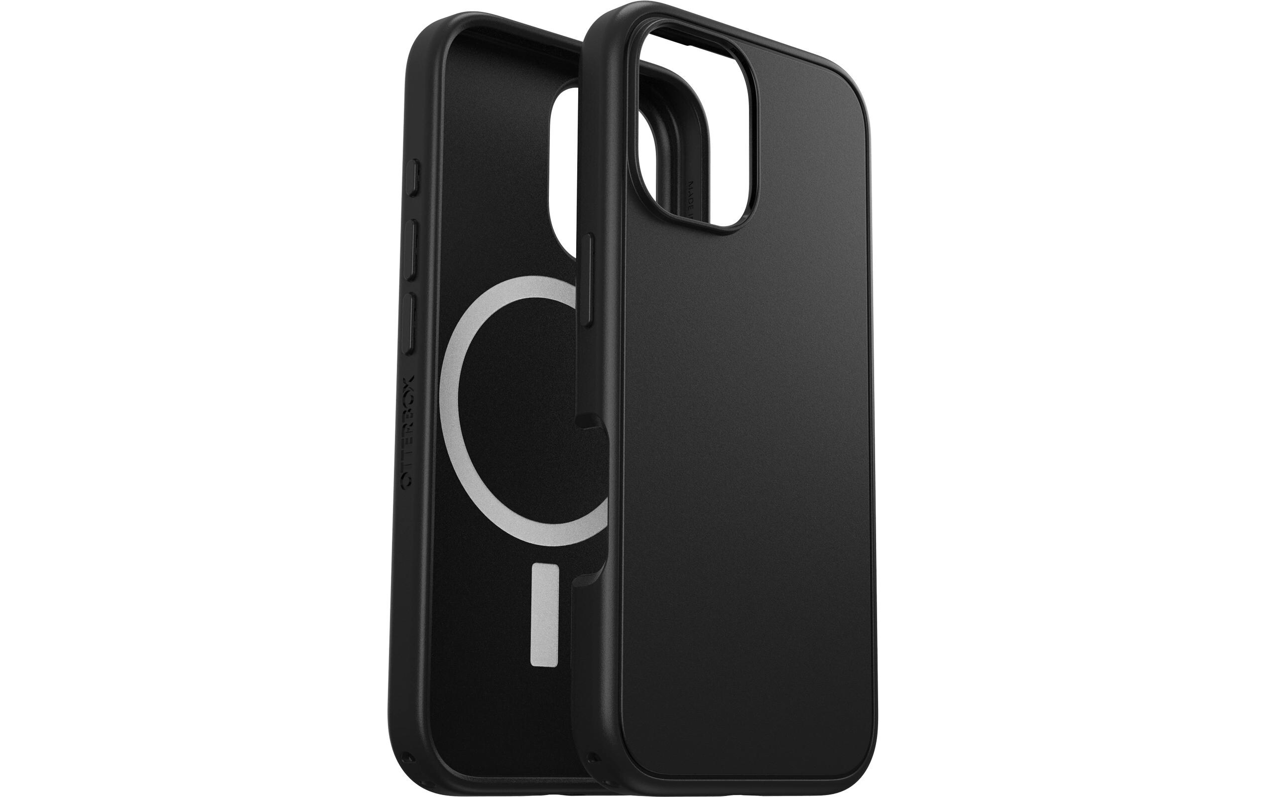 Back Cover Symmetry iPhone 16 SchwarzSchutzhülle für das Apple iPhone 16 mit MagSafe Lademöglichkeit