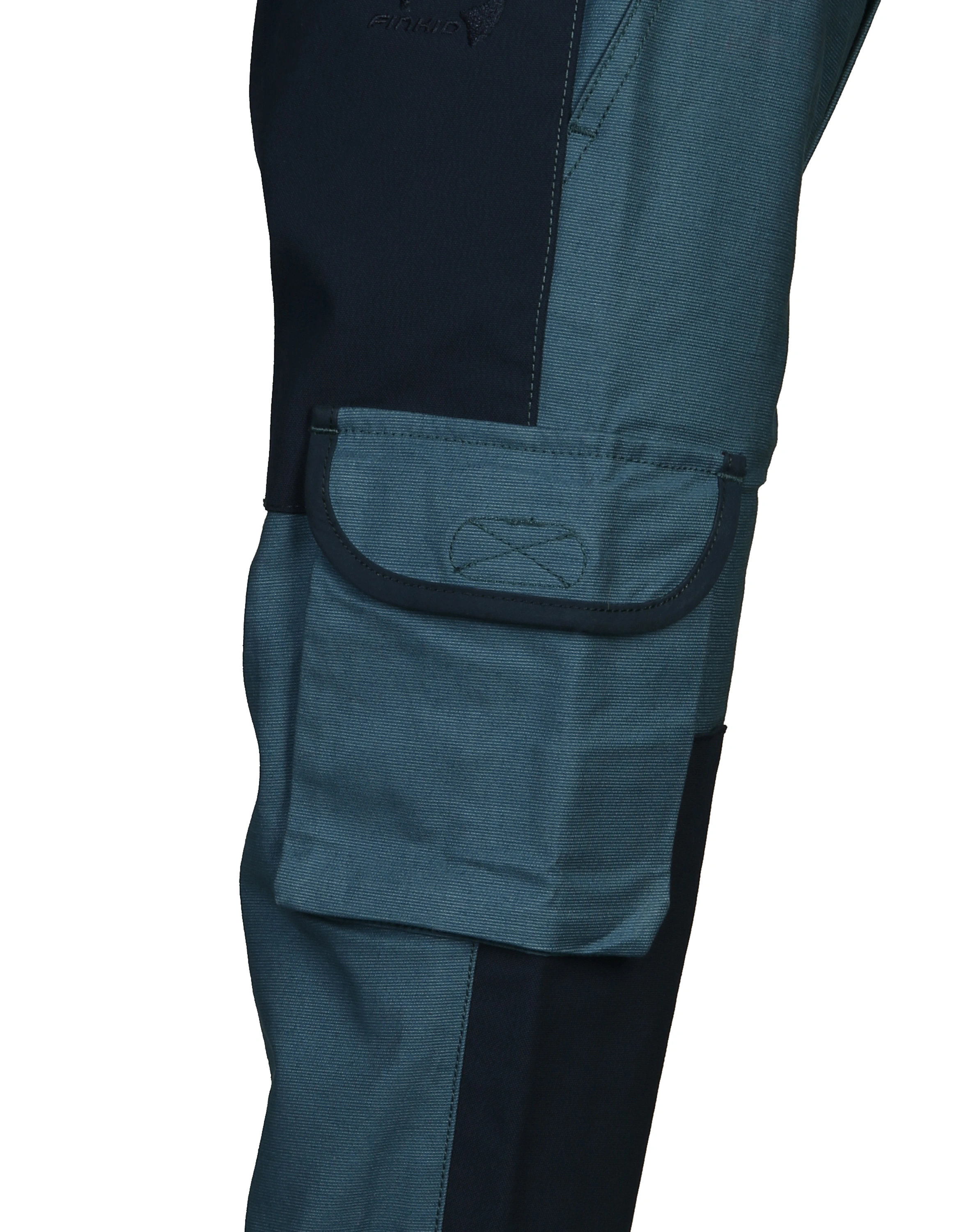 Cargohose KELKKA CANVAS in real teal