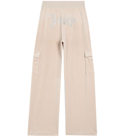 Juicy Couture Velours Hosen - Audree - Brasilianerin Sand