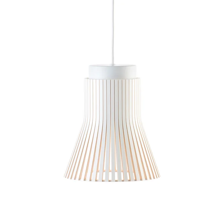 Secto - Petite 4600 Pendelleuchte, Ø 20 x H 23 cm, weiss