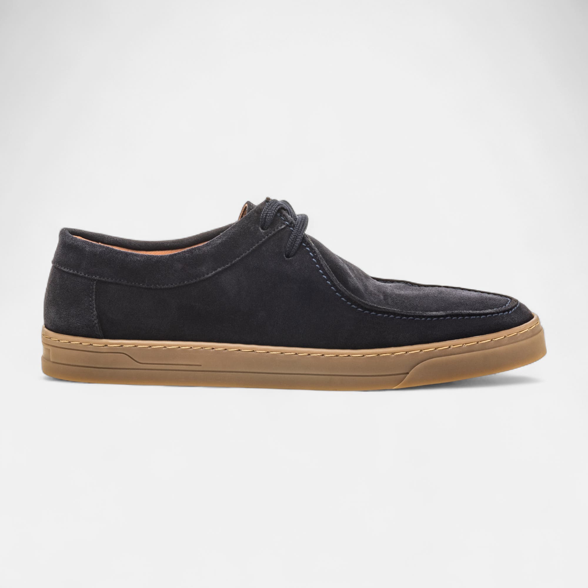 Derbies Homme en cuir bleu marine