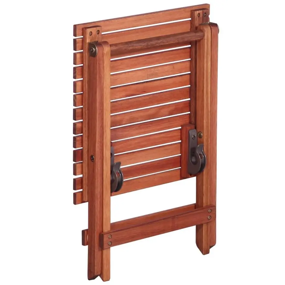 vidaXL - Bistroset voor kinderen - Bruin - Hout - 3 stuks