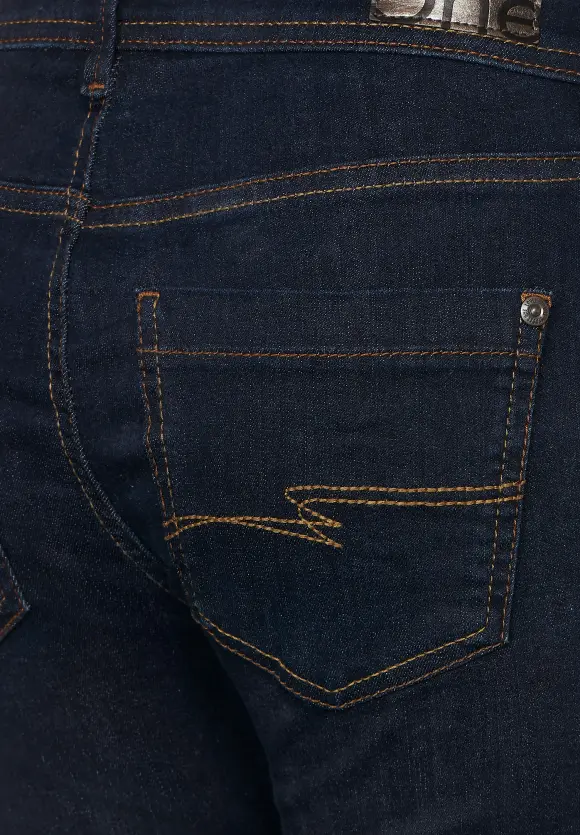 Blaue used Casual Fit Jeans - dark indigo used wash