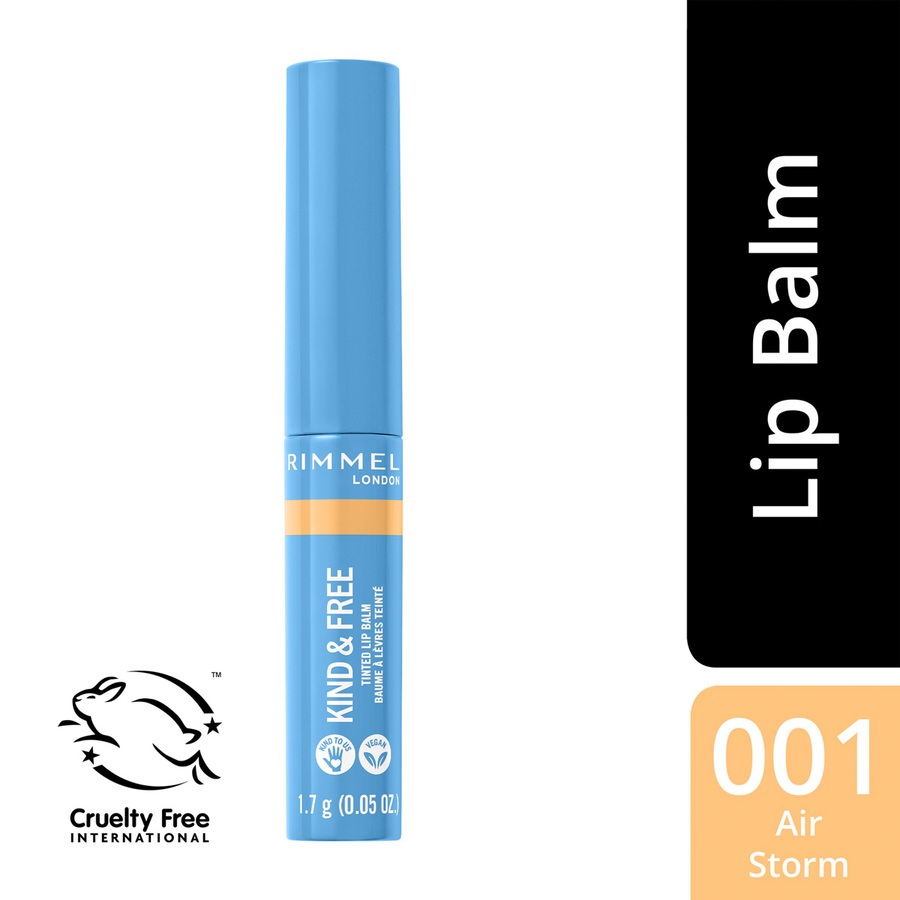 Rimmel London Kind & Free Tinted Lip Balm 001 Air Storm 4g