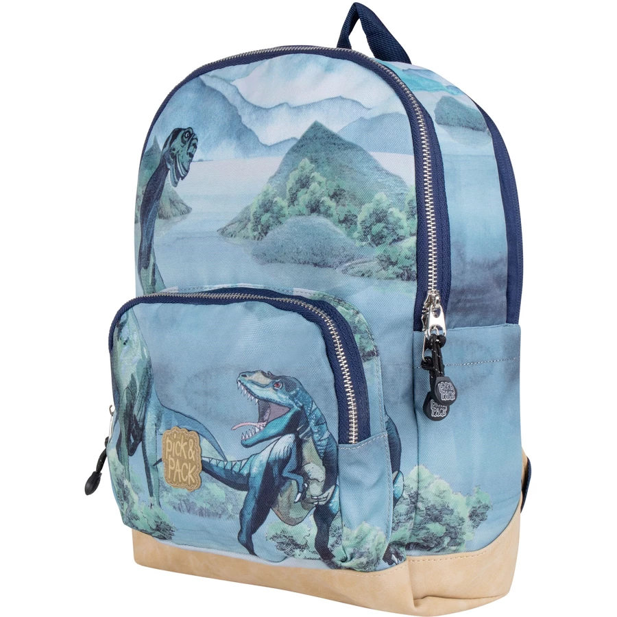 Pick & Pack Rucksack All about dinos M Dusty green