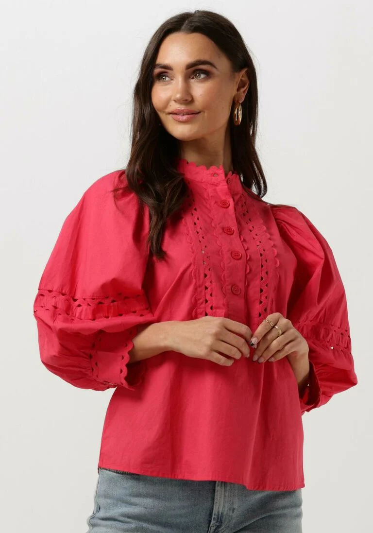ANTIK BATIK fuchsia antik batik blouse roda blouse