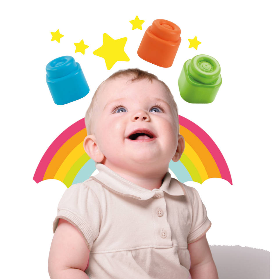 Clementoni Clemmy Sensory bouwblokken set 40-delig