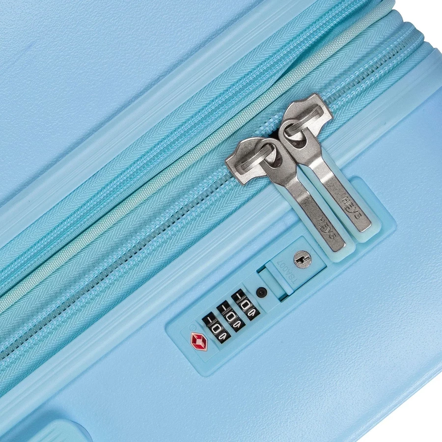 Heys Pastel - 4-Rollen-Trolley L 76 cm erw. blue