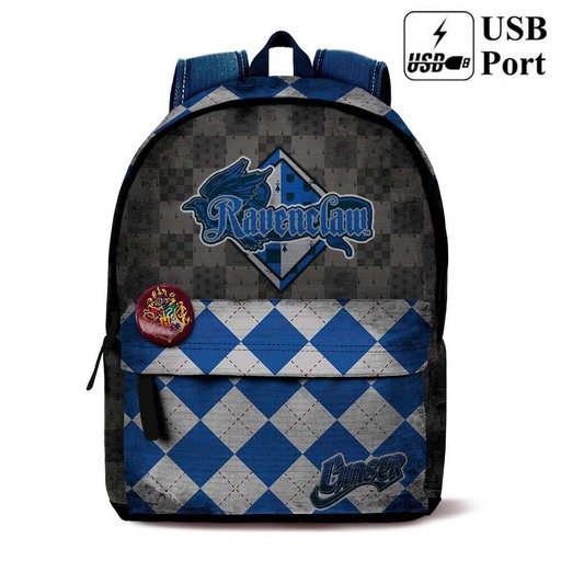 Mochila Harry Potter Km-38194 2018 Tipo Casual, 40 cm, 1 litro, Multicolorida