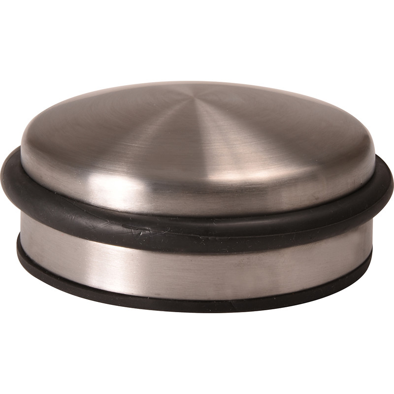 Deurstopper RVS Ø92x40mm 1,1kg