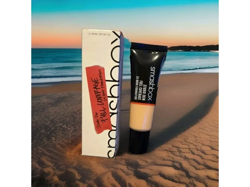 Smashbox, Studio Skin, High Cover, Liquid Foundation, 2.25, Light-Medium Cool   Hints Of Peach, 30 ml For Women