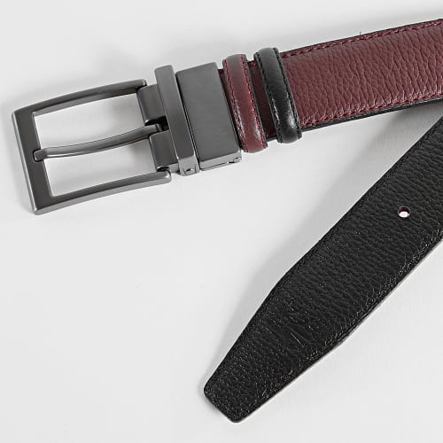Ceinture Réversible CC-6127 Noir Bordeaux