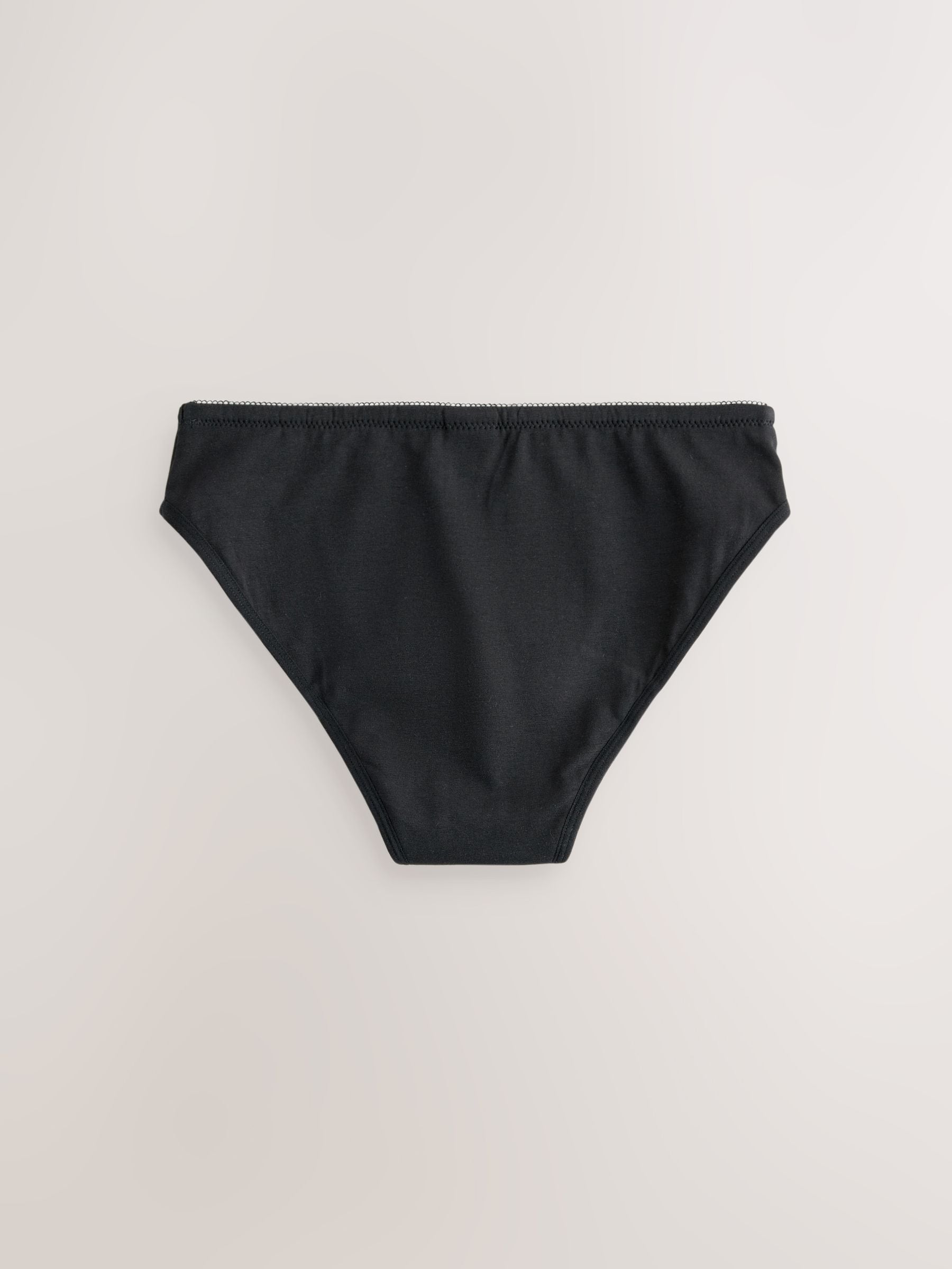 Zwart in lichte wassing - Set van 2 menstruatiebikinibroekjes (7-16jr)