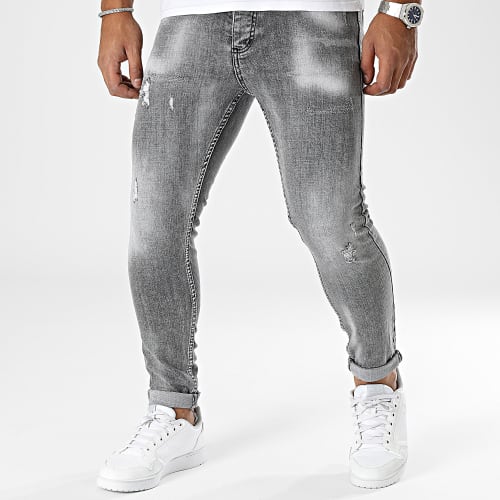 Jean Skinny Gris Anthracite