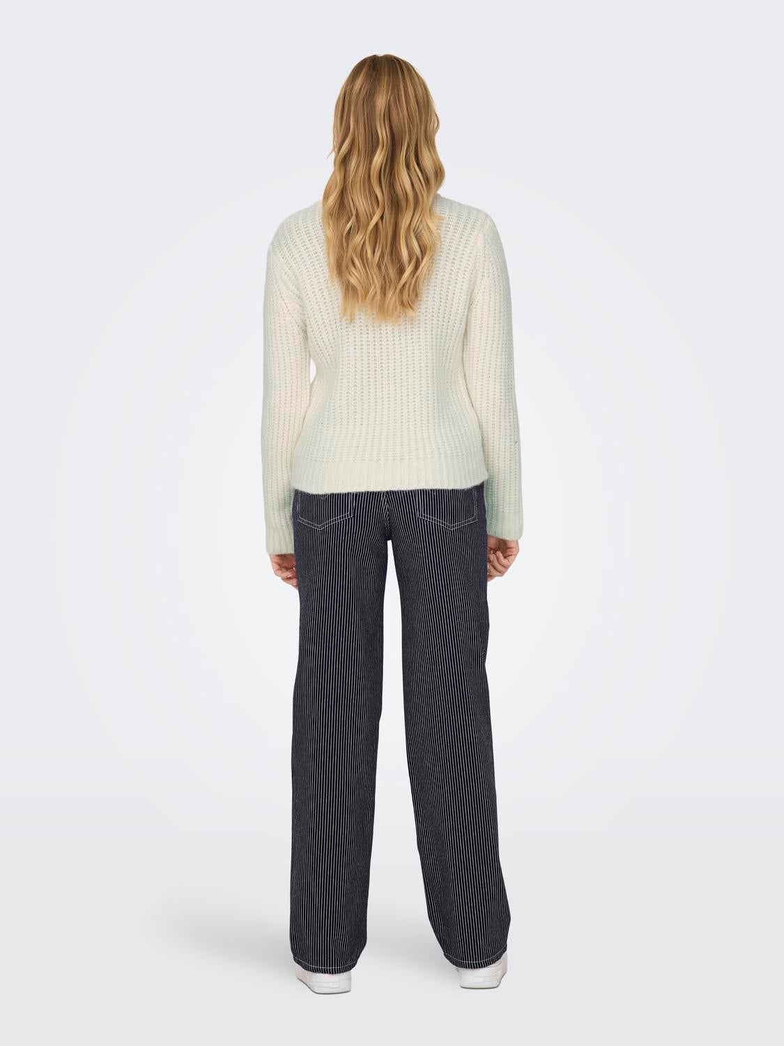 ONLRINGO Strickpullover Cloud Dancer