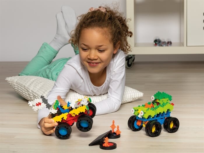 Plus-Plus Go! - Monster Trucks Sæt - 7018