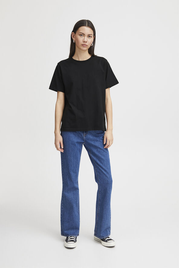 ICHI IHPALMER LOOSE SS Black