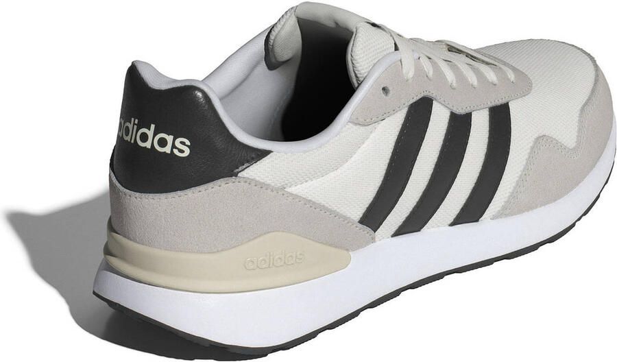 ADIDAS SPORTSWEAR Sportschoen 'Run 60s 4.0' grijs zwart wit offwhite