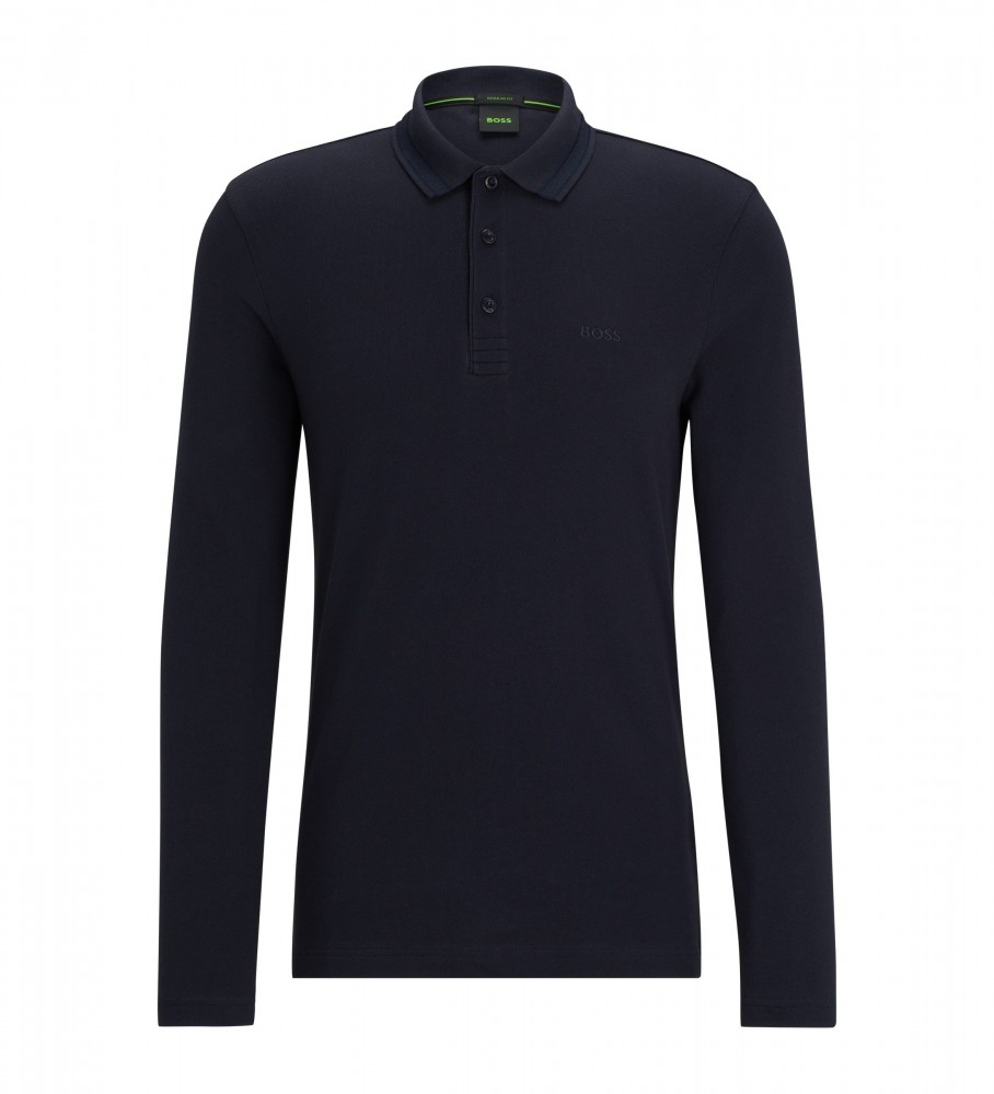 BOSS Polo Marino Pleats