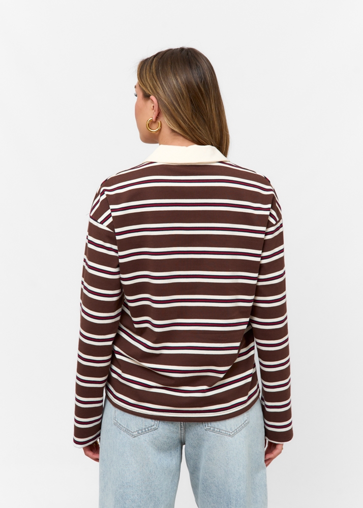 Bibi polo choco bruin