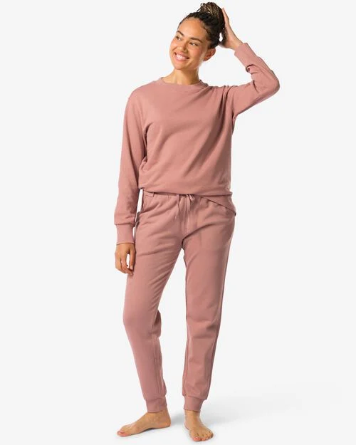 pantalon de survêtement femme marron clair